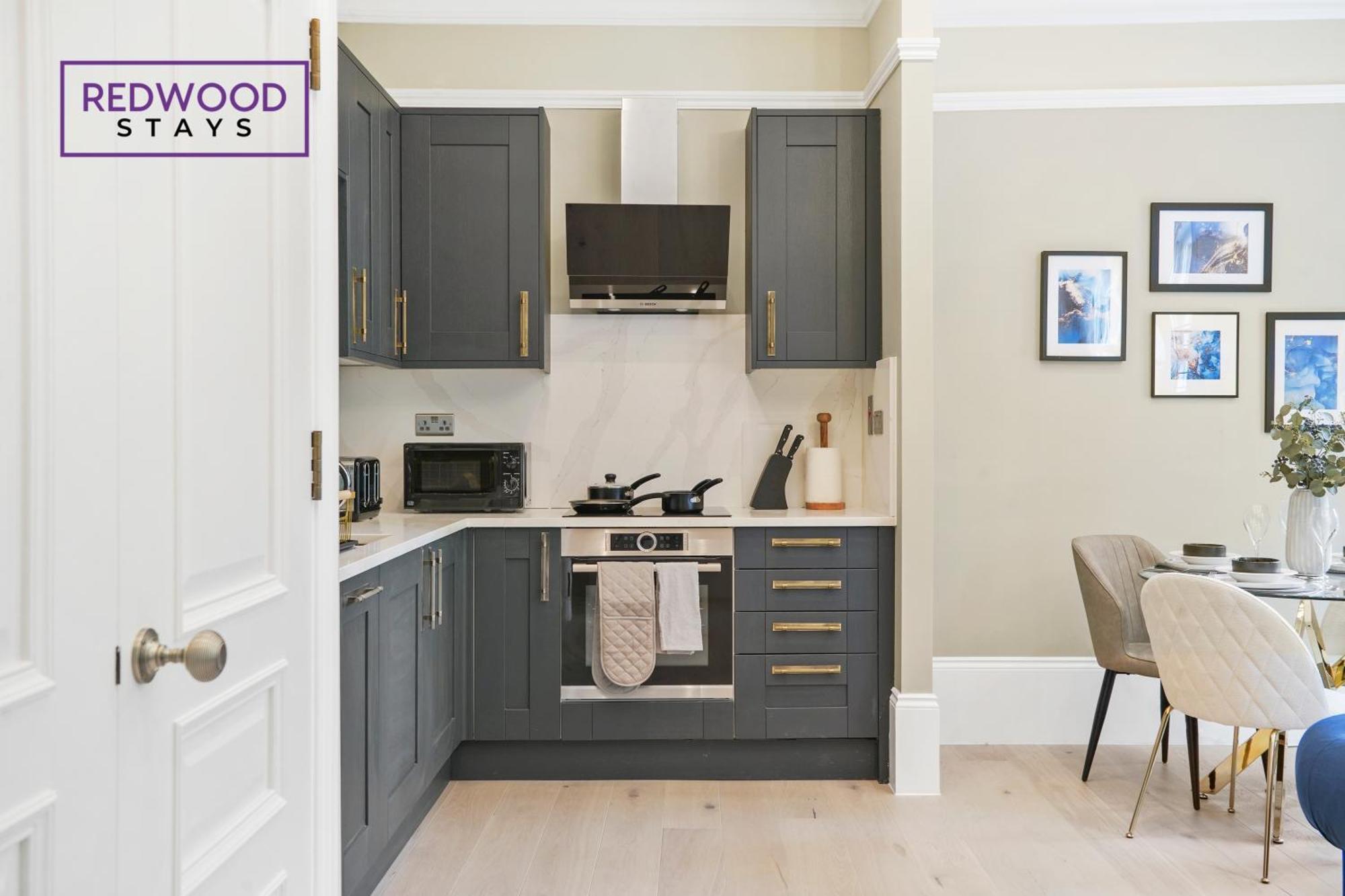 Top Quality 2 Bed 1 Bath Apartments For Contractors By Redwood Stays Reading Kültér fotó