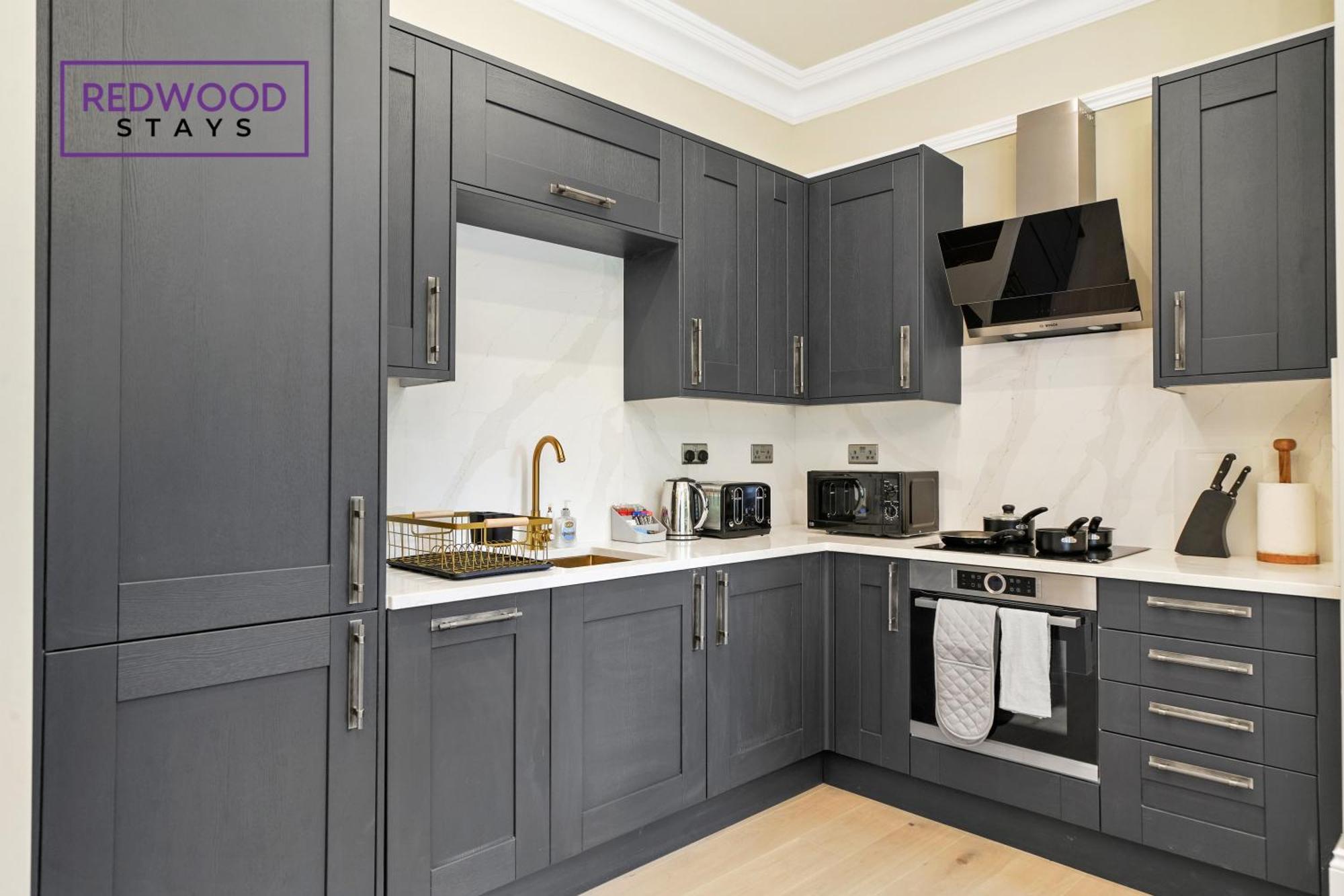 Top Quality 2 Bed 1 Bath Apartments For Contractors By Redwood Stays Reading Kültér fotó