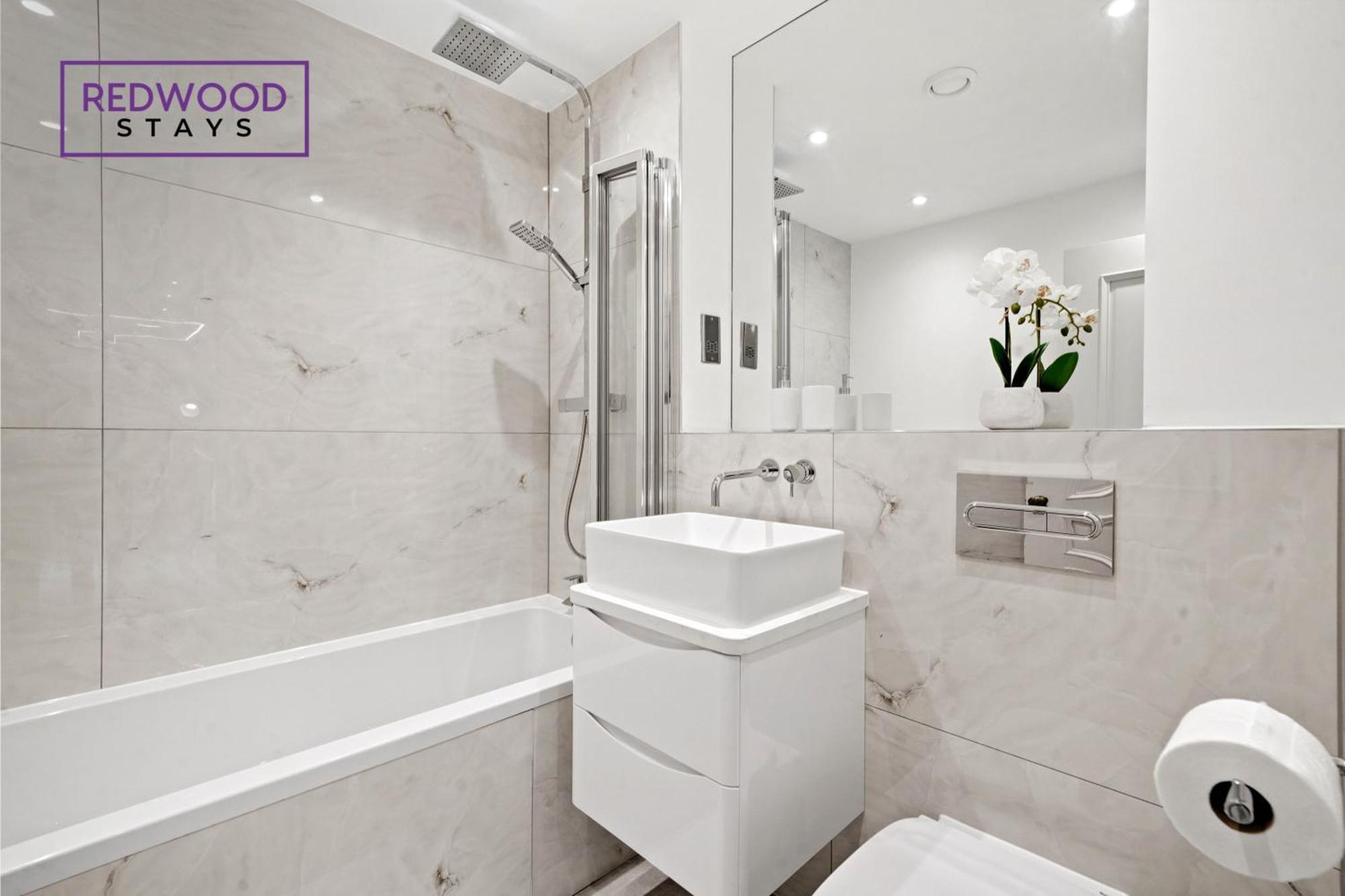 Top Quality 2 Bed 1 Bath Apartments For Contractors By Redwood Stays Reading Kültér fotó